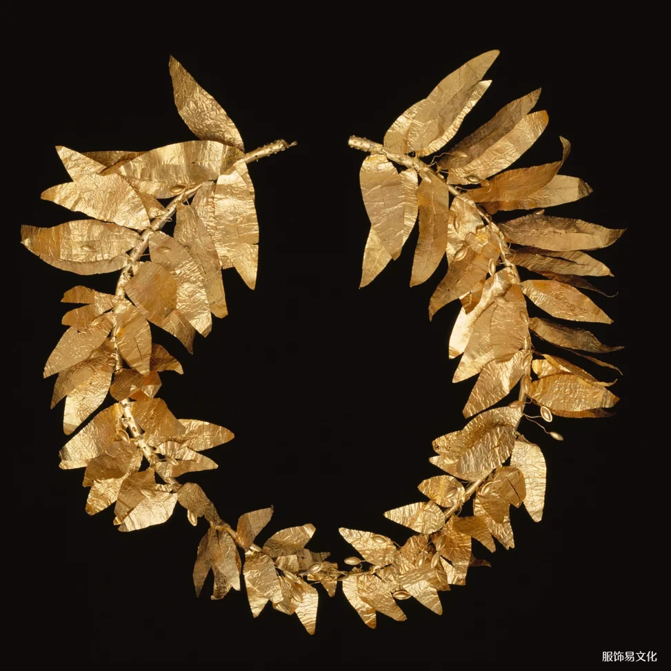 古希腊金色花环