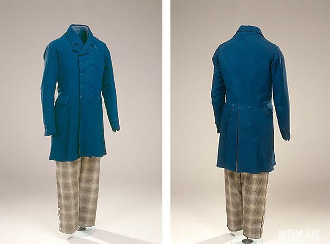 1850 年代的长裤和长外套