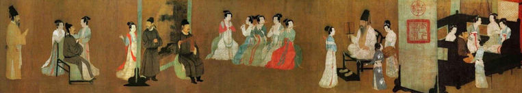 五朝十国传统服饰（907—979）论《韩熙载夜宴图》一