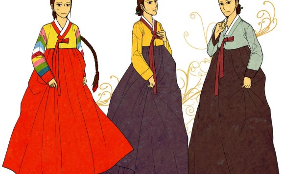 女性韩服在古代的注意事项