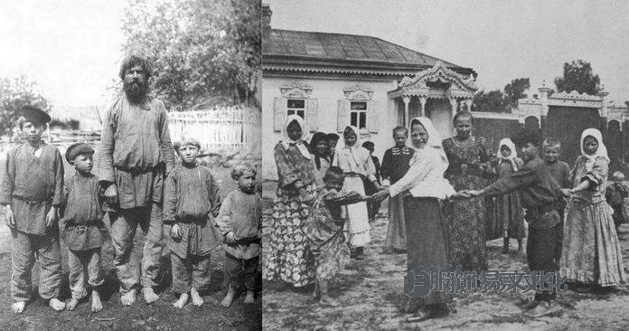 俄罗斯民族男女服装