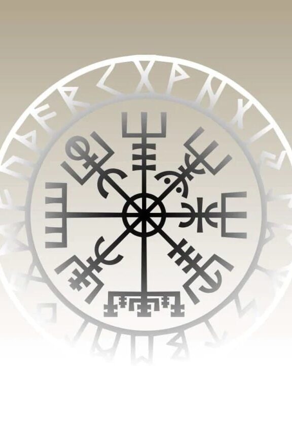 维京人路标图案