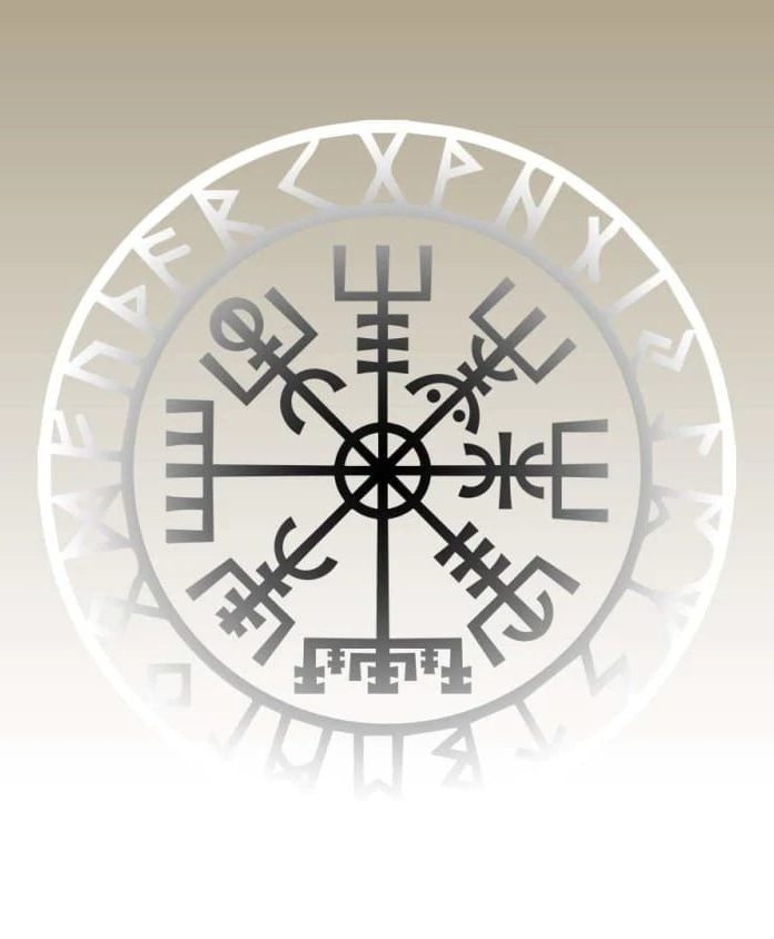 维京人路标图案