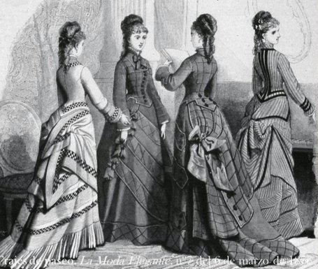 Crinolinas和Polison：浪漫主义的基本轮廓和内衣