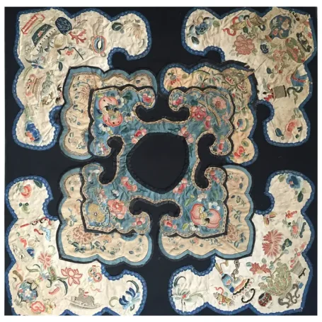 清朝汉服云领收集