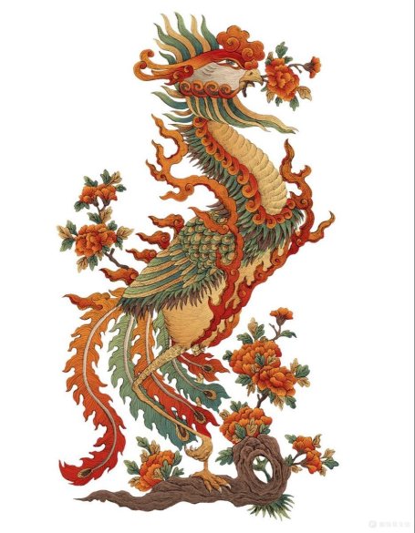 中国传统凤凰样式