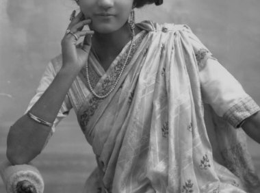 1910年代印度的纱丽