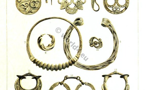 各种各样的埃及装饰品