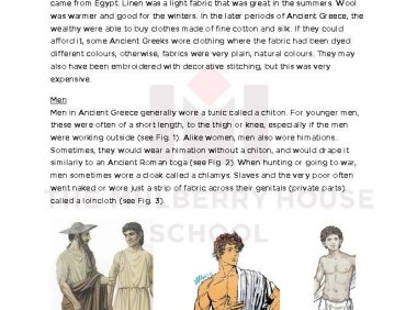 古希腊服装和配饰