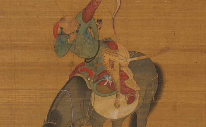 元代蒙古族服饰-海青衣