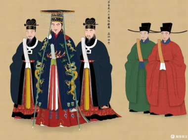 元朝皇帝与太子服饰