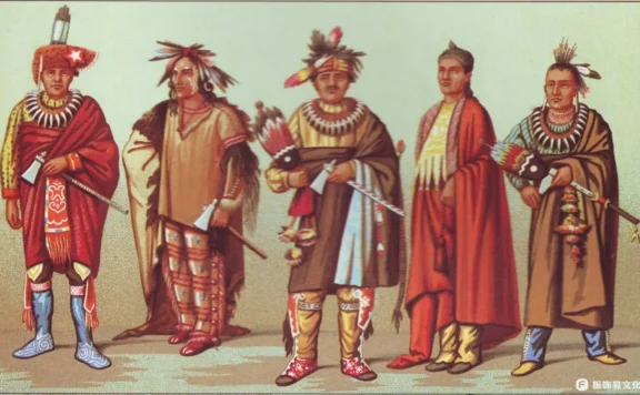 福克斯人、萨克人、卡瓦人、基利穆人传统服饰