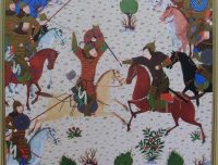 1430年，拜松古尔抄录的菲尔多西《列王纪》中的帖木儿服饰和士兵