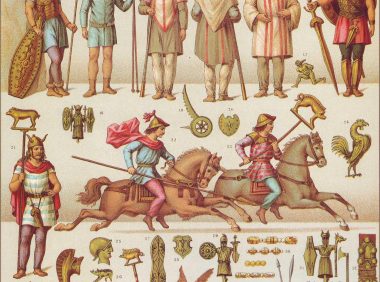 不列颠人和高卢人兵服