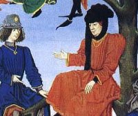 西方1300 年至 1500 年间的男士简易帽子