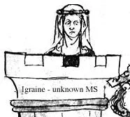 中世纪佩戴面纱或面纱