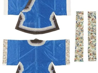 清代服饰袖口绣的历史 – 腕绣