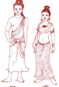 根据历史和考古时期的泰国服饰