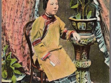 一张关于1885年清朝时期的照片