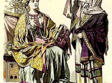 加洛林王朝服饰 – 700-800