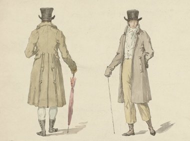 西方1800 年代时尚：19 世纪男人和女人穿什么？