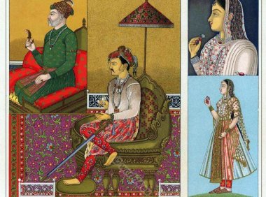 印度莫卧儿帝国-服装和时尚史